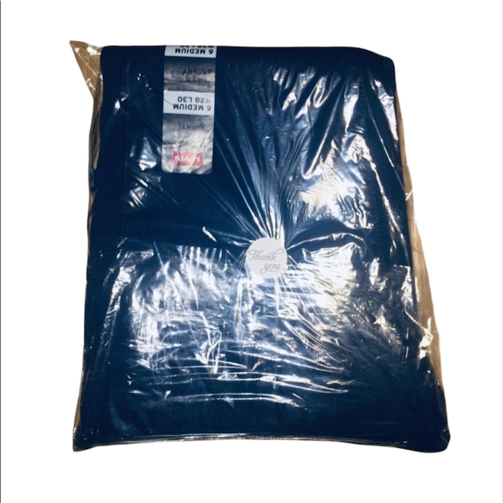 NWT Levi’s: 28x30 Dark Blue Sequenced Skinny Jeans - Picture 8 of 8